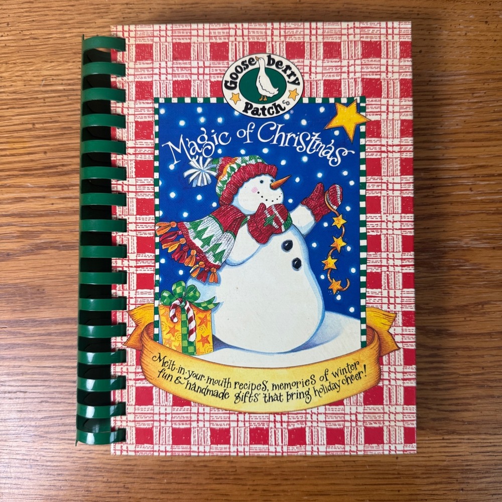 Gooseberry Patch Christmas‎ Cookies Candy Holiday Recipes Spiral Book 2001 2007